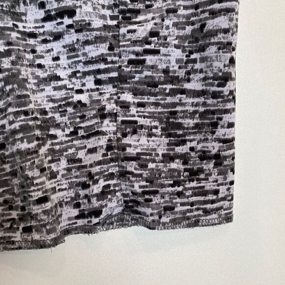 Armani Exchange Wrap Mini Dress With Leather Shoulders - Picture 5 of 8